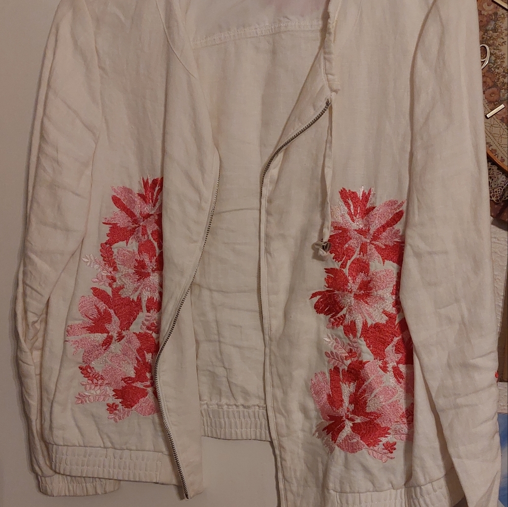 INC Linen Jacket